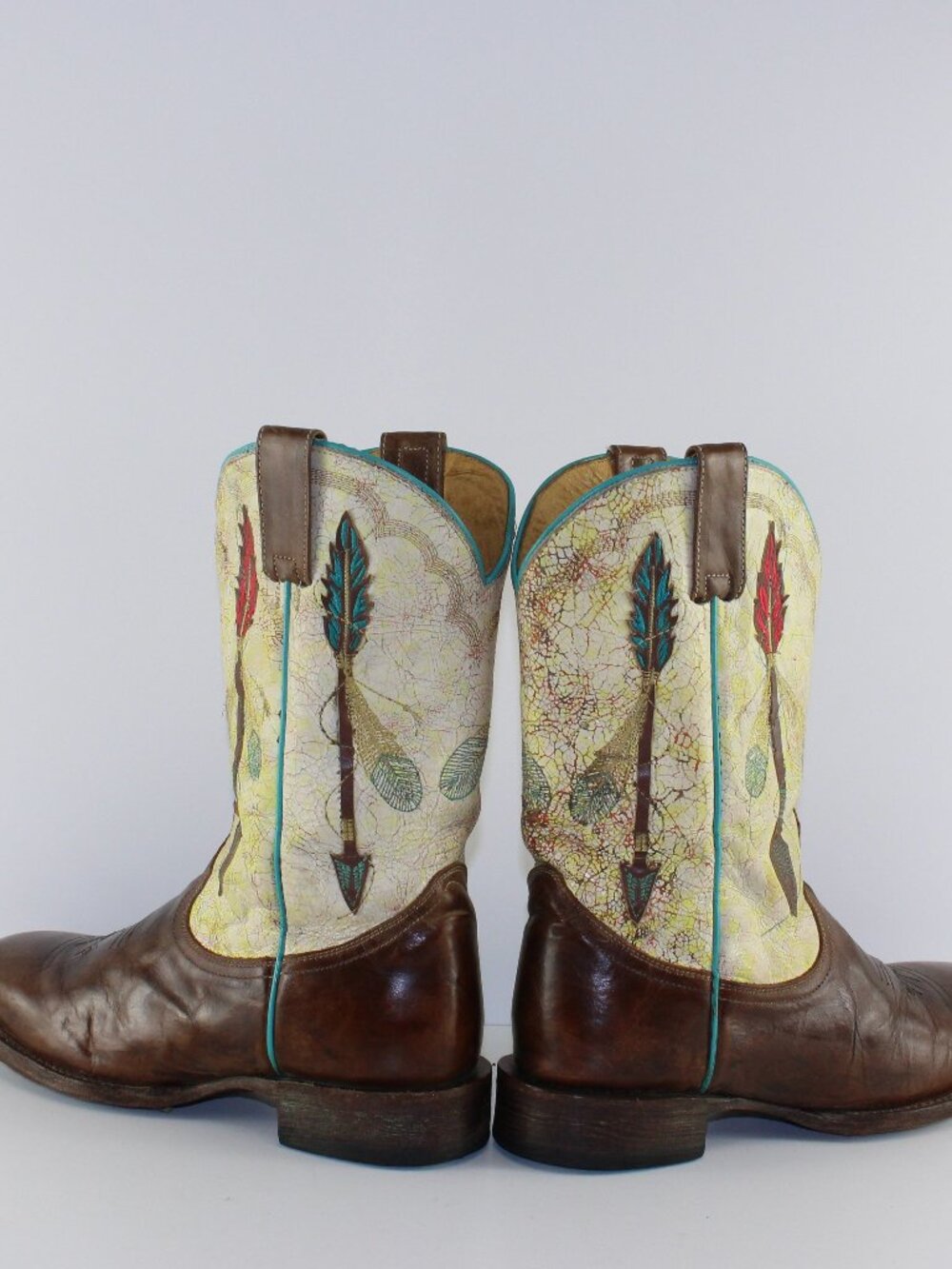 Roper Arrow Western Cowboy Boots (Men/Boy Size 5)